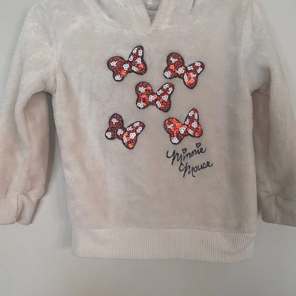 Disney Minnie Mouse Hooded Fleece - Picture 3 of 8